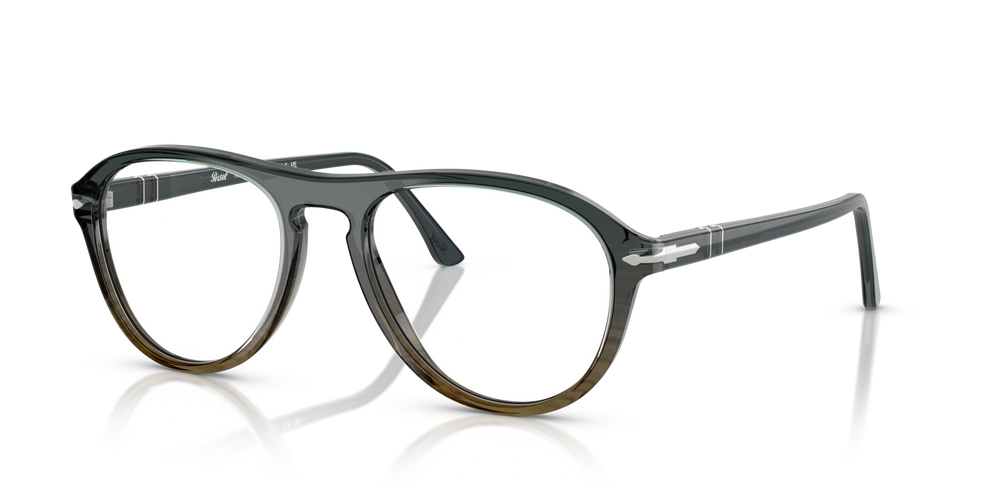 Persol PO3371V - Lynn mit Gestell Grey Striped Green - Bild 1