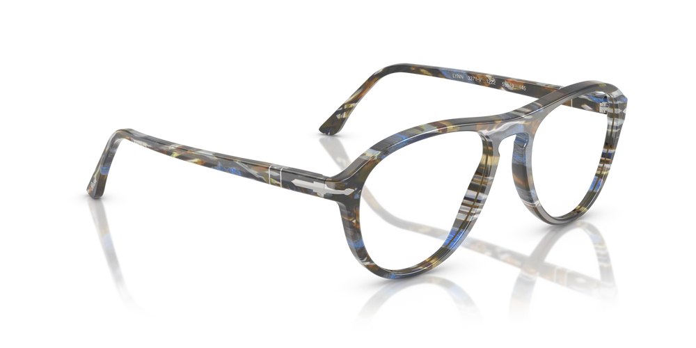 Persol PO3371V - Lynn with Frost Grey/Nautical Blue Frame - Image 3