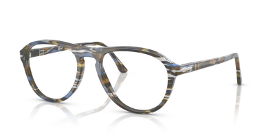 Persol PO3371V - Lynn with Frost Grey/Nautical Blue Frame - Image 1