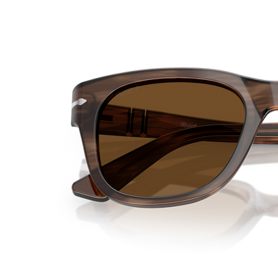 Persol PO3372S con Montatura Striato Marrone e Lenti Marrone – Immagine variante