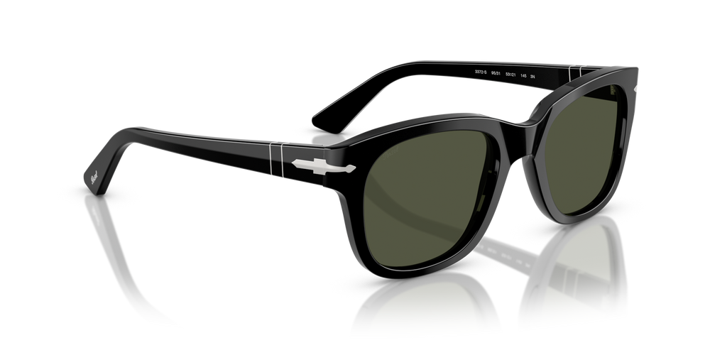 Persol PO3372S con Montatura Nero e Lenti Verde - Immagine 3