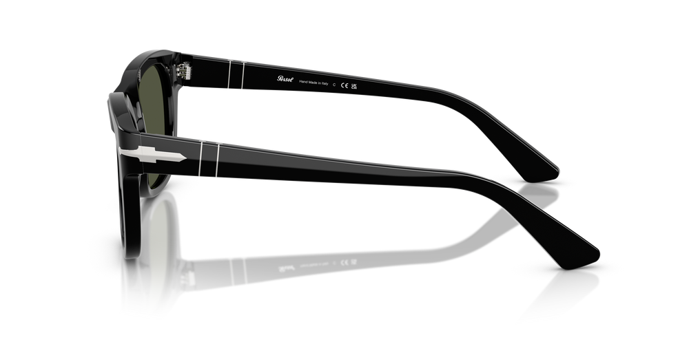 Persol PO3372S con Montatura Nero e Lenti Verde - Immagine 4
