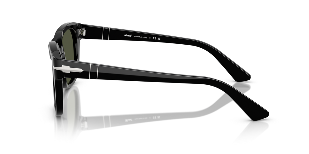 Persol PO3372S con Montatura Nero e Lenti Verde - Immagine 4