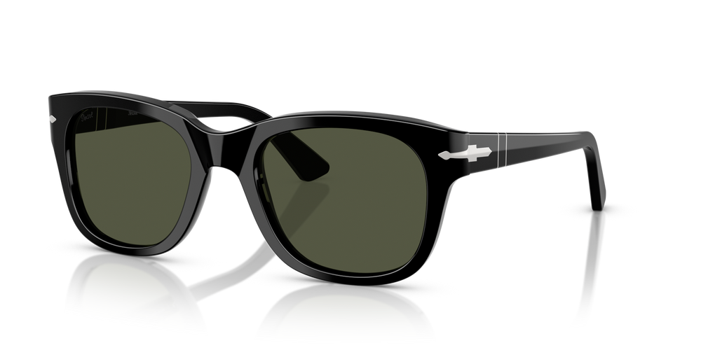Persol PO3372S con Montatura Nero e Lenti Verde - Immagine 1