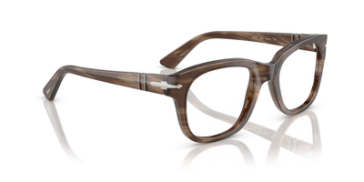 Persol PO3372V with Striped Brown Frame - Image 3