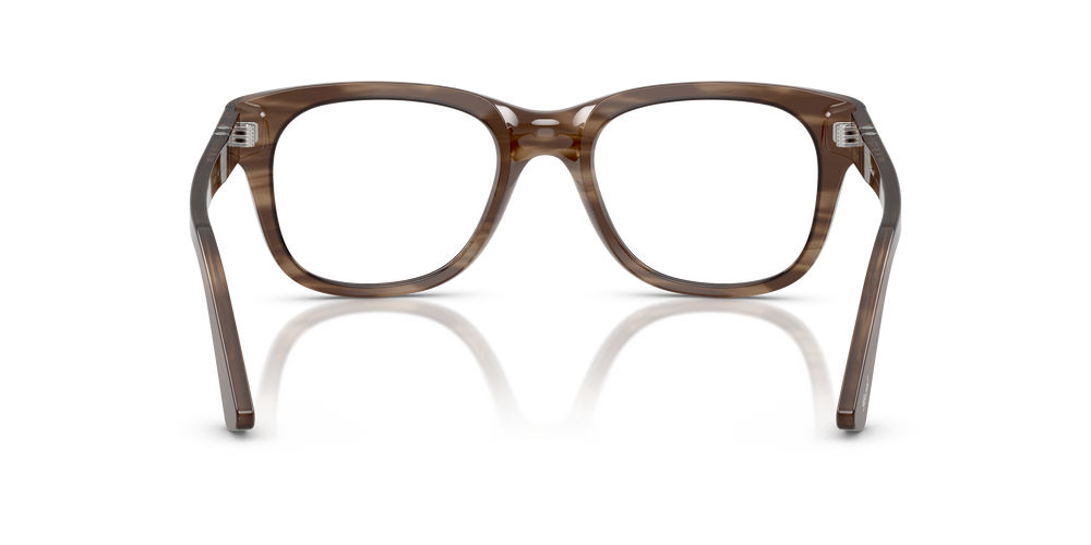 Persol PO3372V con Montatura Striato Marrone - Immagine 5