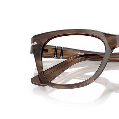 Persol PO3372V with Striped Brown Frame – Variant Image