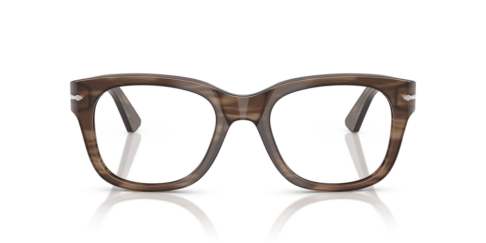 Persol PO3372V con Montatura Striato Marrone - Immagine 2