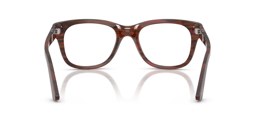 Persol PO3372V with Striped Burgundy Frame - Image 5