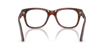 Persol PO3372V with Striped Burgundy Frame - Image 5