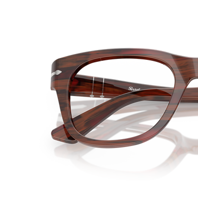 Persol PO3372V mit Gestell Striped Burgundy – Variantenbild