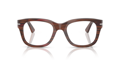 Persol PO3372V with Striped Burgundy Frame - Image 2