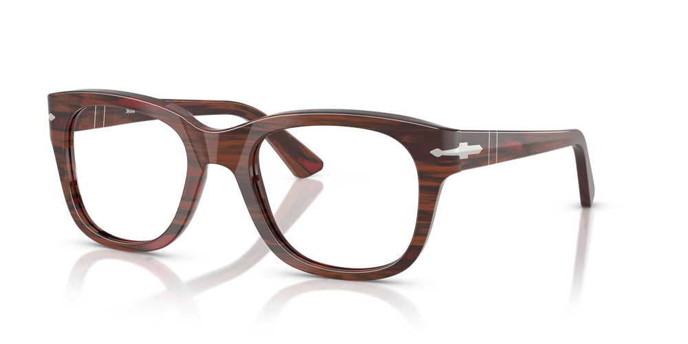 Persol PO3372V mit Gestell Striped Burgundy - Bild 1