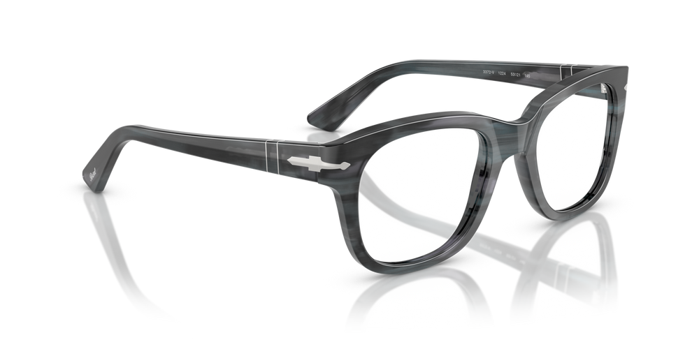 Persol PO3372V con Montatura Striato Grigio - Immagine 3