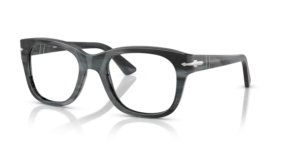 Persol PO3372V with Striped Grey Frame - Image 1