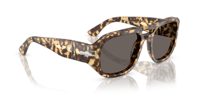 Persol PO3373S - Vincent with Brown/Beige Tortoise Frame and Grey Lenses - Image 3