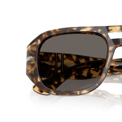 Persol PO3373S - Vincent with Brown/Beige Tortoise Frame and Grey Lenses – Variant Image