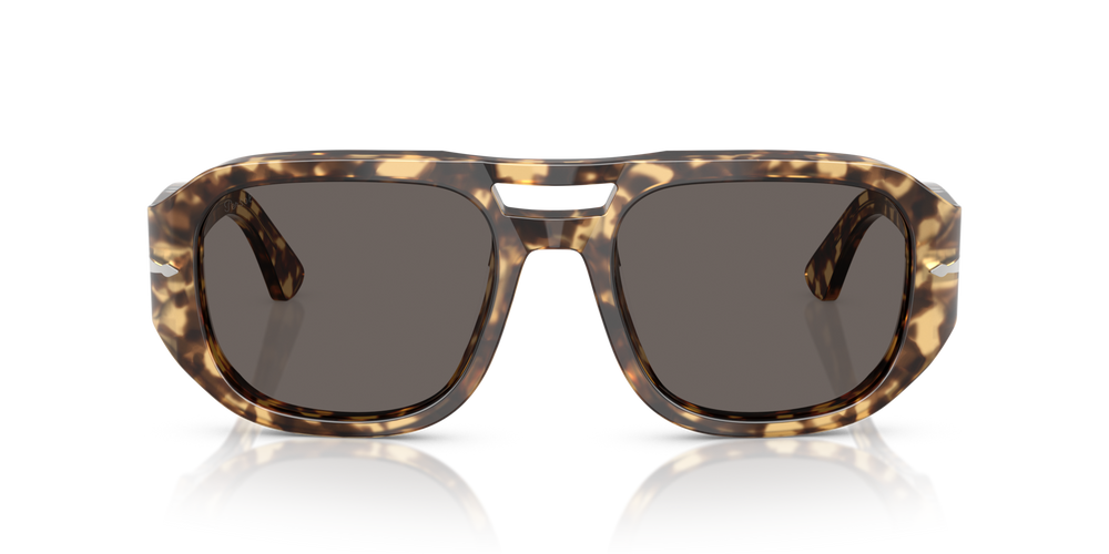 Persol PO3373S - Vincent with Brown/Beige Tortoise Frame and Grey Lenses - Image 2