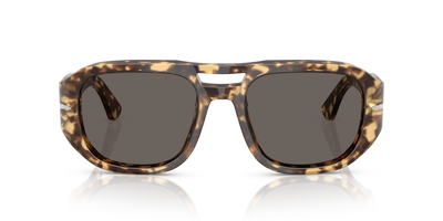 Persol PO3373S - Vincent with Brown/Beige Tortoise Frame and Grey Lenses - Image 2