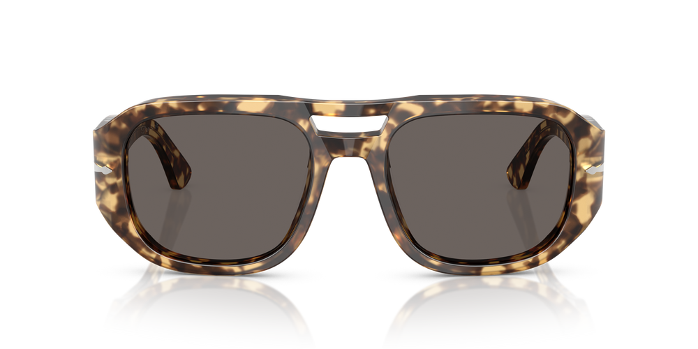 Persol PO3373S - Vincent mit Braun/Beige Tortoise Gestell und Grau Gläsern - Bild 2