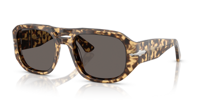 Persol PO3373S - Vincent with Brown/Beige Tortoise Frame and Grey Lenses - Image 1