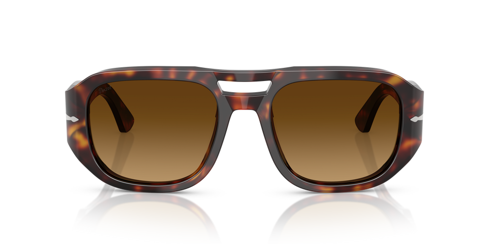 Persol PO3373S - Vincent avec Monture Havana et Verres Brun - Image 2
