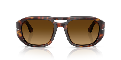 Persol PO3373S - Vincent avec Monture Havana et Verres Brun - Image 2