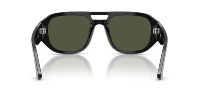 Persol PO3373S - Vincent with Black Frame and Green Lenses - Image 5