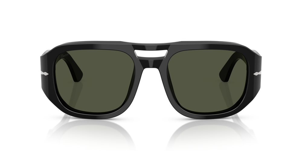 Persol PO3373S - Vincent con Montura Negro y Lentes Verde - Imagen 2