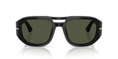 Persol PO3373S - Vincent con Montura Negro y Lentes Verde - Imagen 2