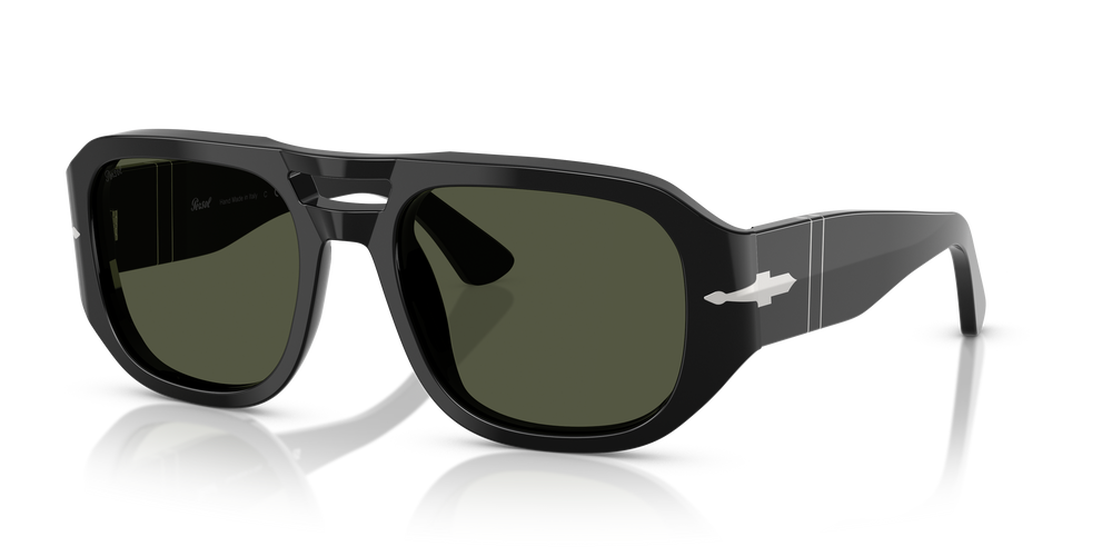 Persol PO3373S - Vincent con Montura Negro y Lentes Verde - Imagen 1
