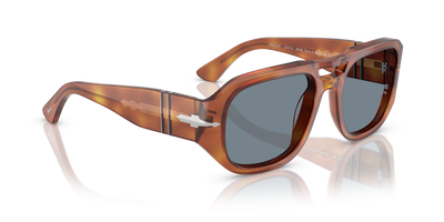 Persol PO3373S - Vincent con Montatura Terra di Siena e Lenti Blu - Immagine 3