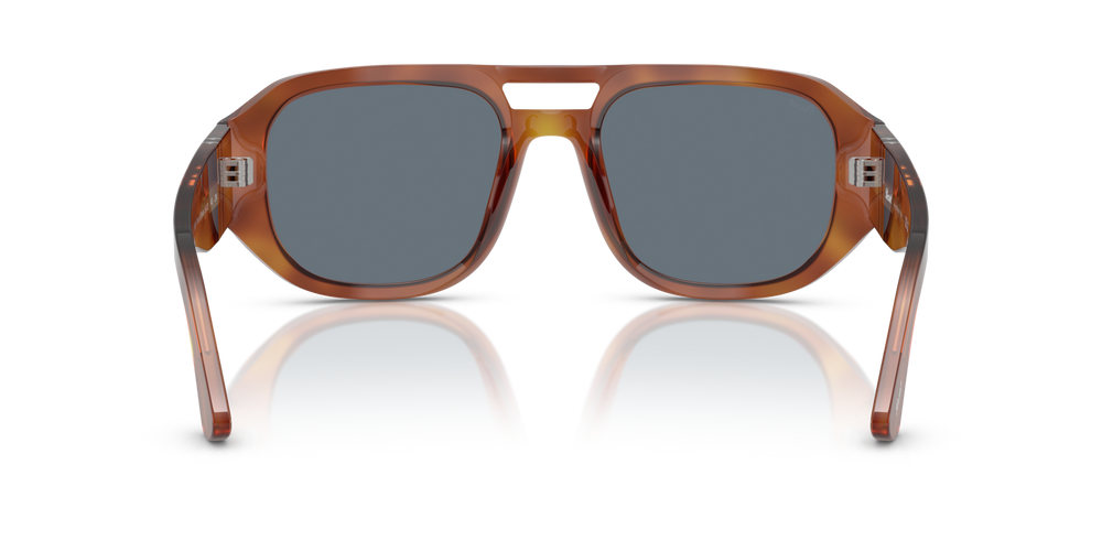 Persol PO3373S - Vincent with Terra Di Siena Frame and Blue Lenses - Image 5