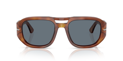 Persol PO3373S - Vincent with Terra Di Siena Frame and Blue Lenses - Image 2