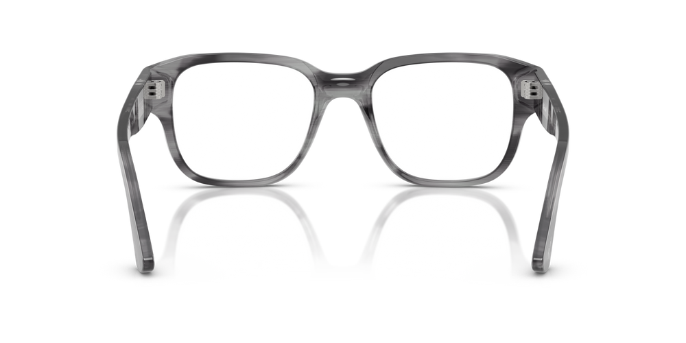 Persol PO3374V avec Monture Rayé Gris - Image 5