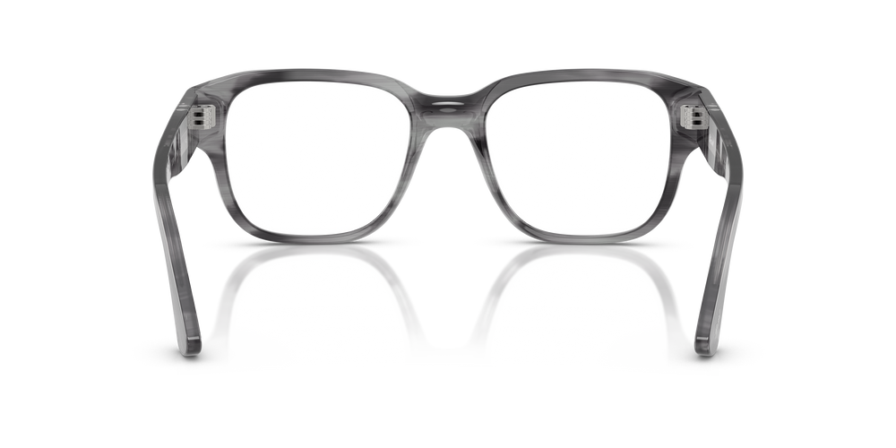 Persol PO3374V con Montatura Striato Grigio - Immagine 5