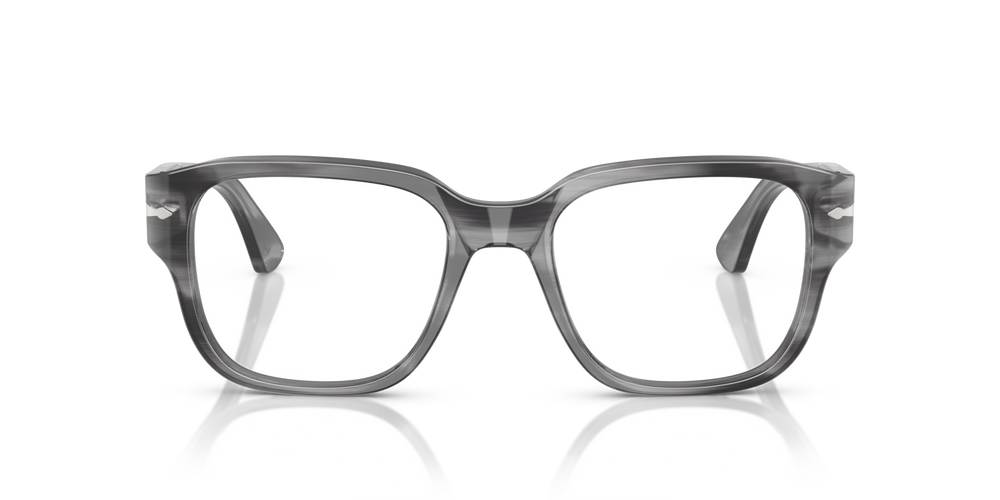 Persol PO3374V avec Monture Rayé Gris - Image 2