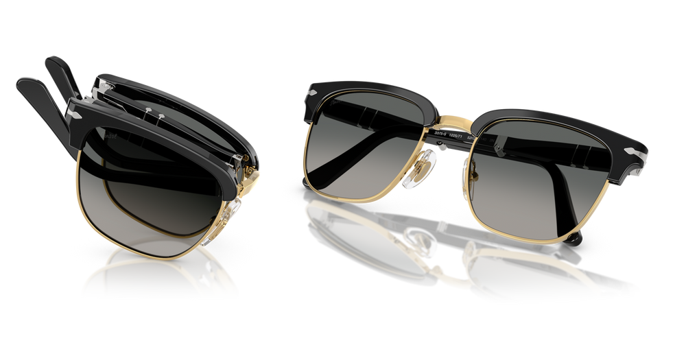 Persol PO3375S mit Schwarz Gestell und Grau Gläsern - Bild 7