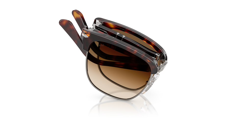 Persol PO3375S mit Havana Gestell und Braun Gläsern - Bild 1