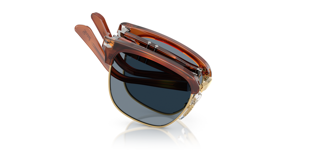 Persol PO3375S con Montatura Terra di Siena e Lenti Blu - Immagine 1