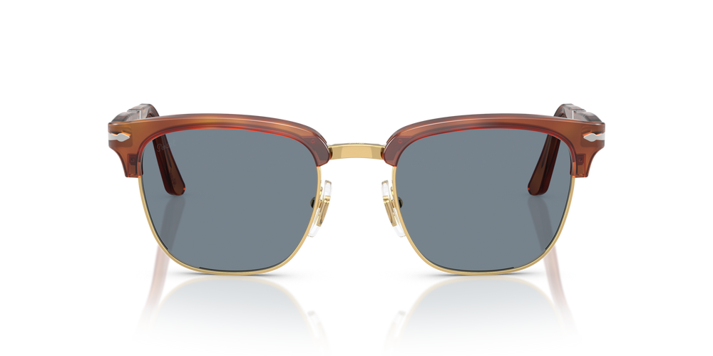 Persol PO3375S con Montatura Terra di Siena e Lenti Blu - Immagine 3