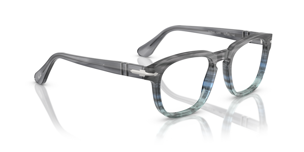 Persol PO3376V with Striped Grey Frame - Image 3