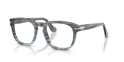 Persol PO3376V with Striped Grey Frame - Image 1