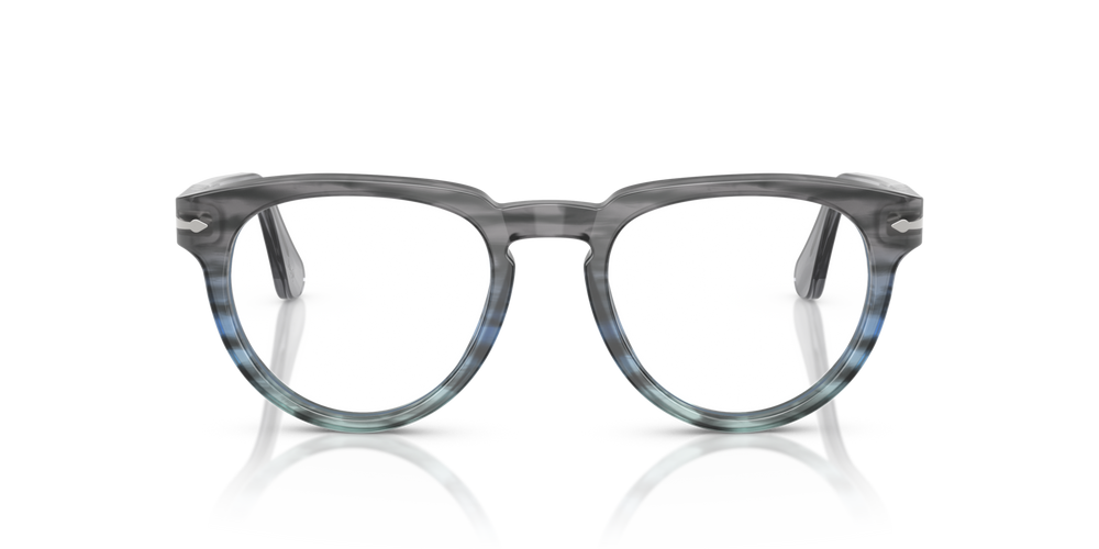 Persol PO3377V with Striped Grey Frame - Image 2