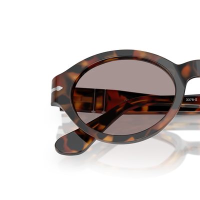 Persol PO3378S - Loris with Madreterra Frame and Violet Lenses – Variant Image