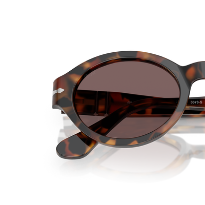Persol PO3378S - Loris with Madreterra Frame and Violet Lenses – Variant Image