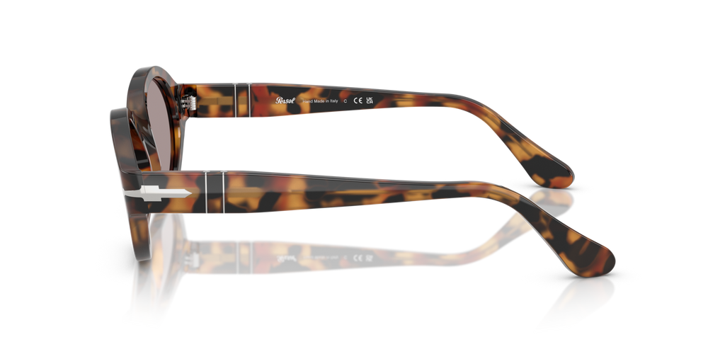 Persol PO3378S - Loris avec Monture Madreterra et Verres Violet - Image 4