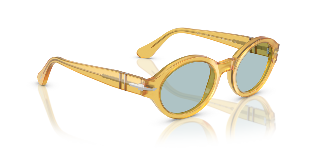 Persol PO3378S - Loris mit Miele Gestell und Blau Gläsern - Bild 3