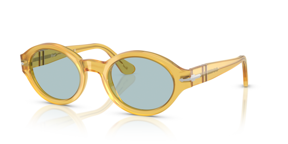 Persol PO3378S - Loris with Miele Frame and Blue Lenses - Image 1
