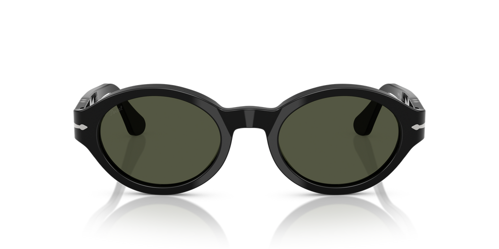 Persol PO3378S - Loris with Black Frame and Green Lenses - Image 2